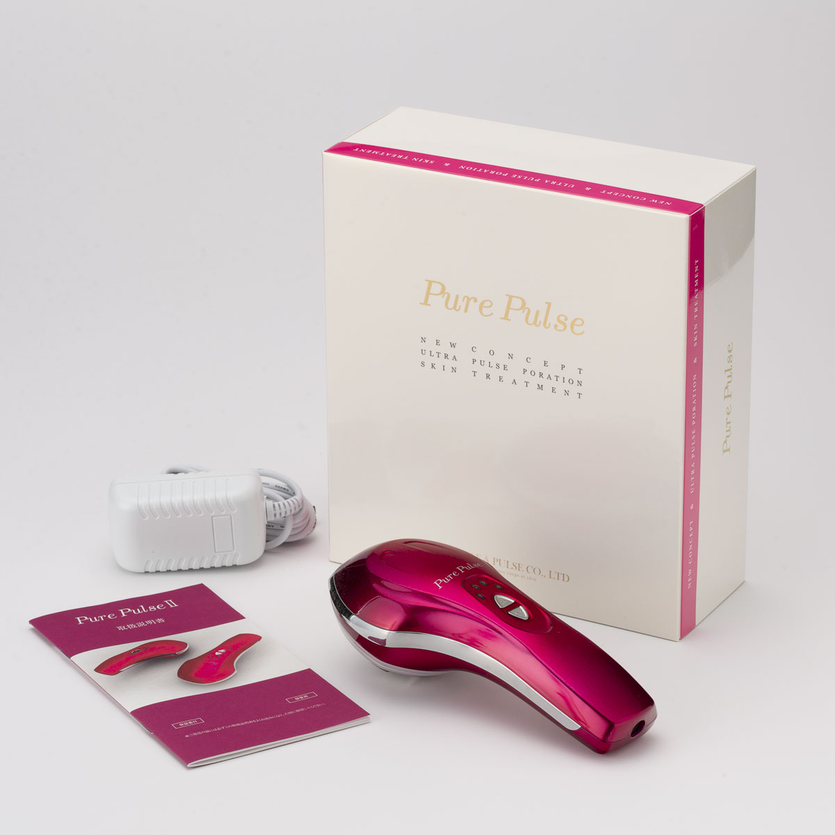新品 Pure Pulse2 ピュアパルス2美容器、トリートメントジェル